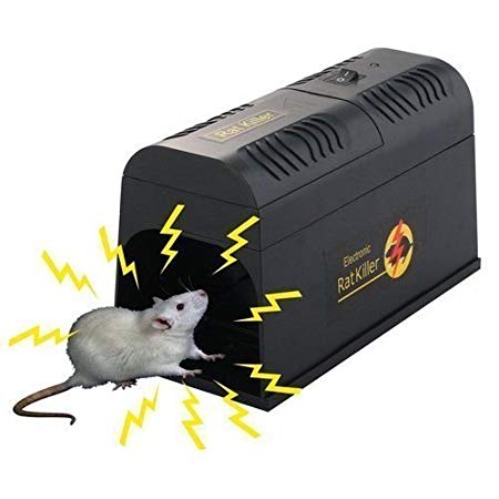 Seicosy Electronic Rat and Rodent Trap Humane Rat Killer Trap Rodent Control Electronic Live Rodent Trap Rat Mouse Rodent Zapper