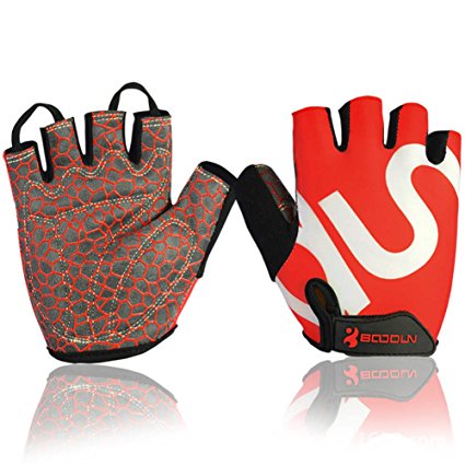 ShengEn Shock-absorbing No-Slip Pro Cycling Gloves Fingerless Jel Padded For Spring Summer Autumn Mountain Road Racing Biking Cross Training Gym Workout Exercise & Other Outdoor Sports