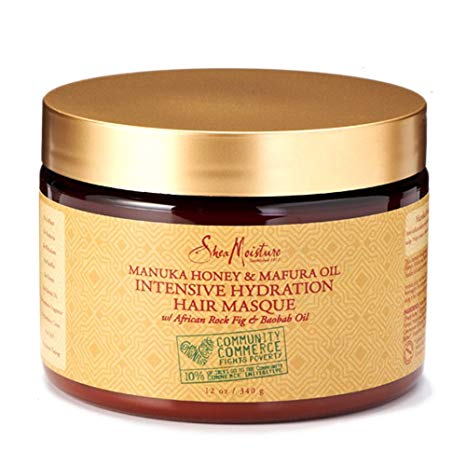 Sheamoisture Manuka Honey &Mafura Oil Intensive Hydration Treatment Masque, 12 Oz