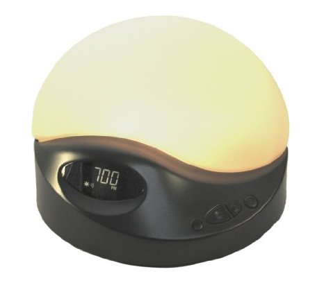BioBrite Sunrise Clock Advanced Model  Charcoal