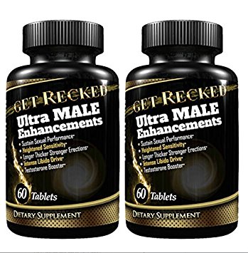 Male Sexual Enhancement Pills - 2PK Testosterone Booster, Male Enhancement, Boost Libido, Performance, Stamina Sex Drive, Enlargement Pills for Men