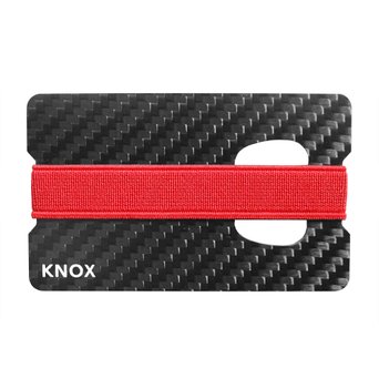 Knox Carbon Fiber Money Clip Wallet for Men, Card Holder With Bottle Opener