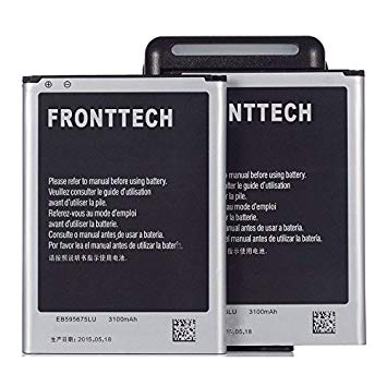 FrontTech 3100mAh OEM Battery Charger For Samsung Galaxy Note 2 N7100 T889 I605 I317 (2batteries 1charger)