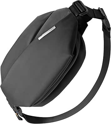 Inateck Sling Bag, Sac à bandoulière élégant étanche Sacs Banane Ville avec bandoulière réglable pour Hommes et Femmes, Sac Ceinture Polyvalent pour Voyage, Randonnée, Cyclisme, Travail, Sport