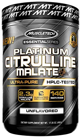 Muscletech Essential Series Citrulline Malate Powder 140 Servings, 17.35 oz