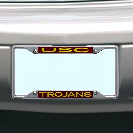 NCAA USC Trojans License Plate Frame