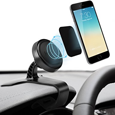 IPOW Car Phone Magnetic Dashboard Holder HUD Simulating Design Universal Cradle Mount