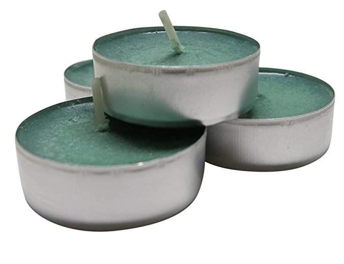 CandleNSCent Scented Tealight Candles, Fresh Pine, Pack of 30
