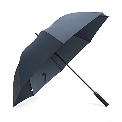 G4Free 62 Inch Automatic Open Golf Umbrella Extra Large Durable and Strong Enough Windproof Waterproof Stick Umbrella