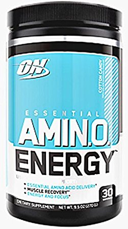 Optimum Nutrition Amino Energy, Cotton Candy, 30 Servings, 270 Gram