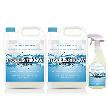 10L   750ml of Pro-Kleen Mould & Mildew Remover, Killer & Cleaner - Super Concentrate Spray