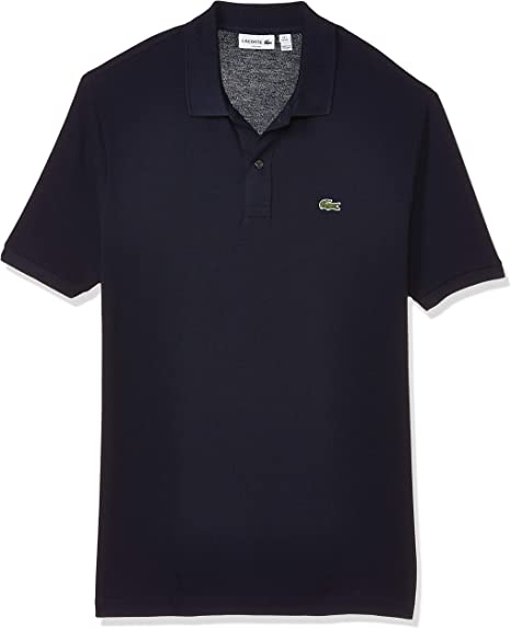 Lacoste Mens Classic Pique Slim Fit Short Sleeve Polo Shirt