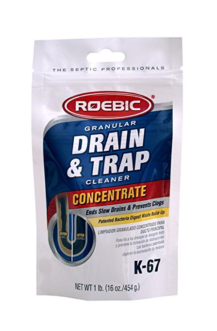 Roebic K-67BAG 16-Ounce Granular Drain And Trap Cleaner