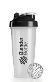 BlenderBottle Classic Shaker Bottle 28-ounce ClearBlack