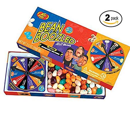 Jelly Belly BeanBoozled Jelly Beans Spinner Gift Box, 4th Edition, 3.5-oz,2-PACK