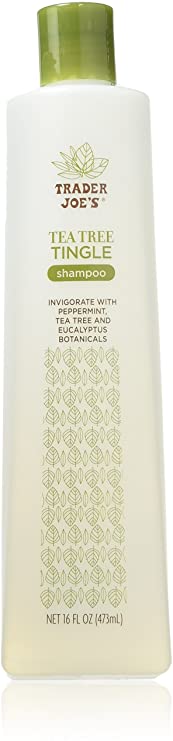 Trader Joe's Tea Tree Tingle Shampoo with Peppermint and Eucalyptus Botanicals - Cruelty Free