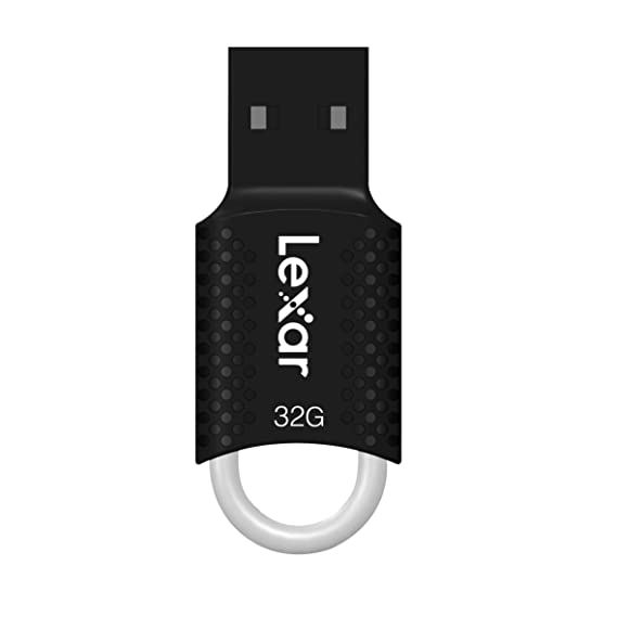 Lexar JumpDrive V40 32GB USB Flash Drive (Black)