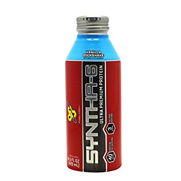 BSN Syntha-6 Ready to Drink Supplement, Vanilla, 12 Count