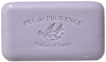 Pre de Provence Artisanal French Soap Bar Enriched with Shea Butter, Quad-Milled For A Smooth & Rich Lather (150 grams) - Violette