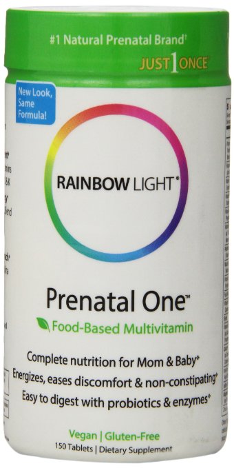 Rainbow Light Prenatal One  Multivitamin, 150-Count Bottle