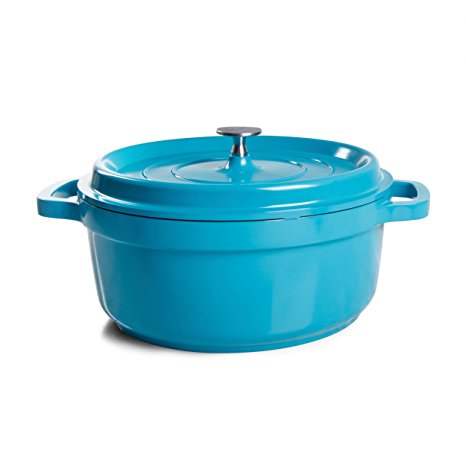 Crock-Pot Edmound Dutch Oven, 5 quart, Turquoise