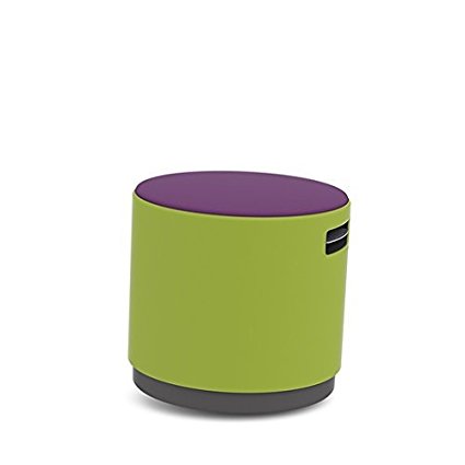 Turnstone Buoy Stool: Wasabi Base - Concord Connect Upholstery