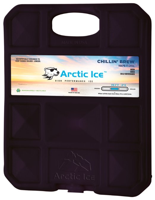 Arctic Ice Chillin Brew Series Reusable Cooler Pack