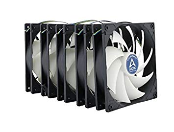 Arctic ACFAN00091A F14 PWM PST Value Pack Standard Low Noise Case Fan Cooling 5 Pack 140mm