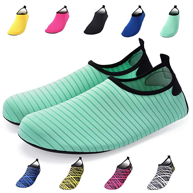 Bridawn Water Shoes Quick-dry Socks Barefoot Shoes for Swim Yoga Beach Surf Aqua Sports