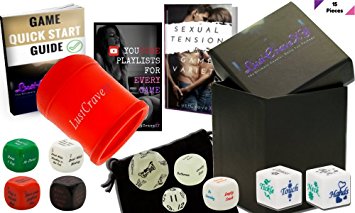 LustCraveXY Upscale Romantic & Fun Dice Board Game For Couples And Date Night Box | Follow The Guide To Spice Up Your Relationship’s Romance & Foreplay | With Youtube Playlists, Instructions & E-Book