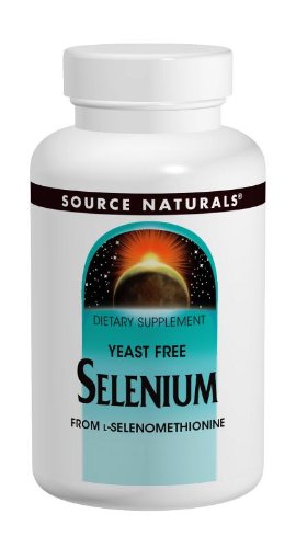 Source Naturals Selenium from L-Selenomethionine, 60 Tabs 200 MCG