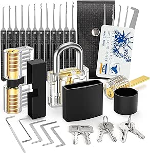 3Pcs Pack Heavy-Duty Solid Brass Padlocks (Lock Set) with Same Keys 6Pcs, Weather Proof Body 40mm Pick 1-9/16" Anti-Rust & Shackle, Outdoor Lock & Key, Keyed Alike for Gates,Gym Locker Picking