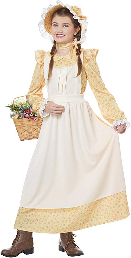 California Costumes Prairie Girl Child Costume-