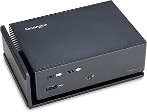 Kensington SD5560T Thunderbolt 3 and USB-C Dual 4K Hybrid Docking Station – 96W Power Delivery, for Windows and MacBooks (K37010AP)