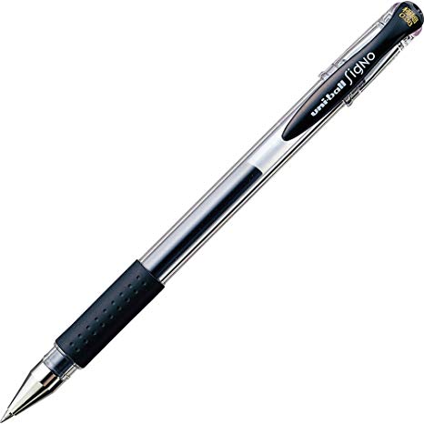 Uni Gel Ballpoint Pen Uni-Ball Signo Extra Fine 0.38mm Black (UM151.24)