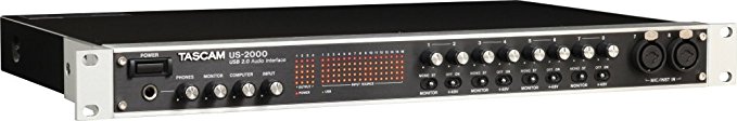 TASCAM US-2000 16-in, 4-out USB 2.0 Audio Interface