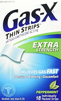 Gas-X Thin Strip-Peppermint-18 ct.