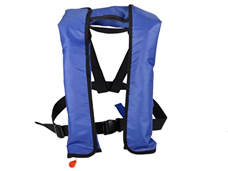 TMS Automatic/Manuel Auto Inflate Inflatable PFD Survival Aid Sailing Life Jacket Vest