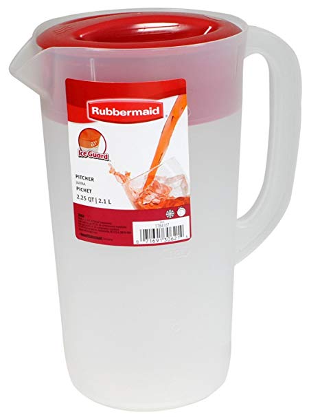 2.25-Qt (1.9 Liter) Plastic Pitcher