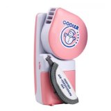 1 X Portable Small Fan and Mini-air Conditioner Runs On Batteries Or USB--Pink