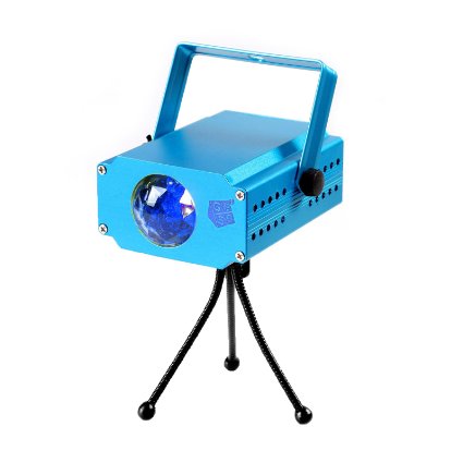 GBGS 3W LED Moving Waves Ocean Wave Light Projector Stage Light Projection Night Light Blue