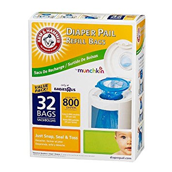 Arm & Hammer Diaper Pail Refills - 32 Pack