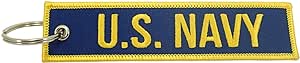 US Navy, Embroidered Key Chain