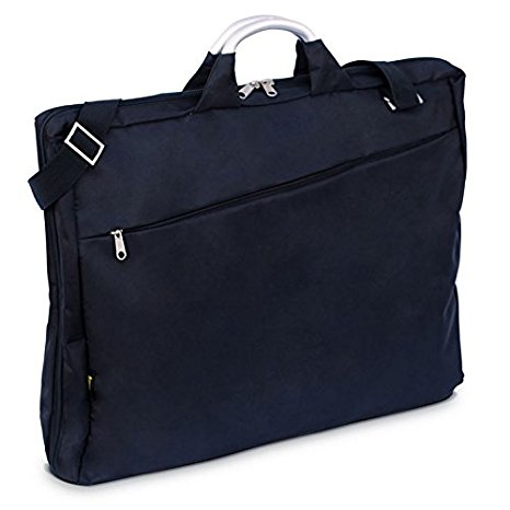 Kenley City Travel Suit Dress Garment Bag Case Carrier - Black