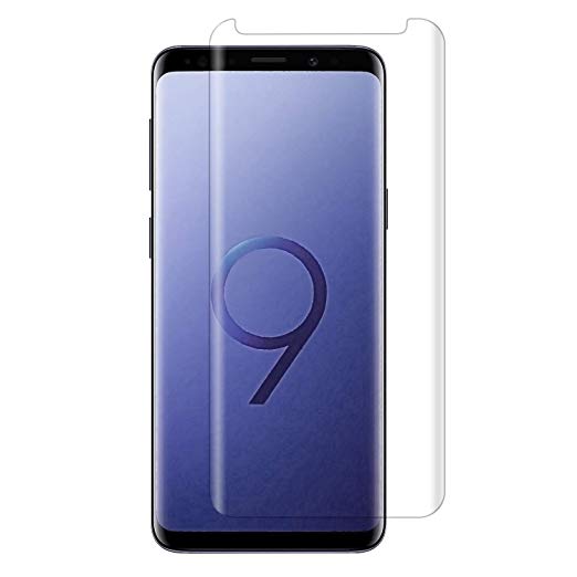 [2-Pack] for Galaxy S9 Screen Protector, ChefzBest [CASE-Friendly] Tempered Glass Screen Protector Compatible with Samsung Galaxy S9 -Clear