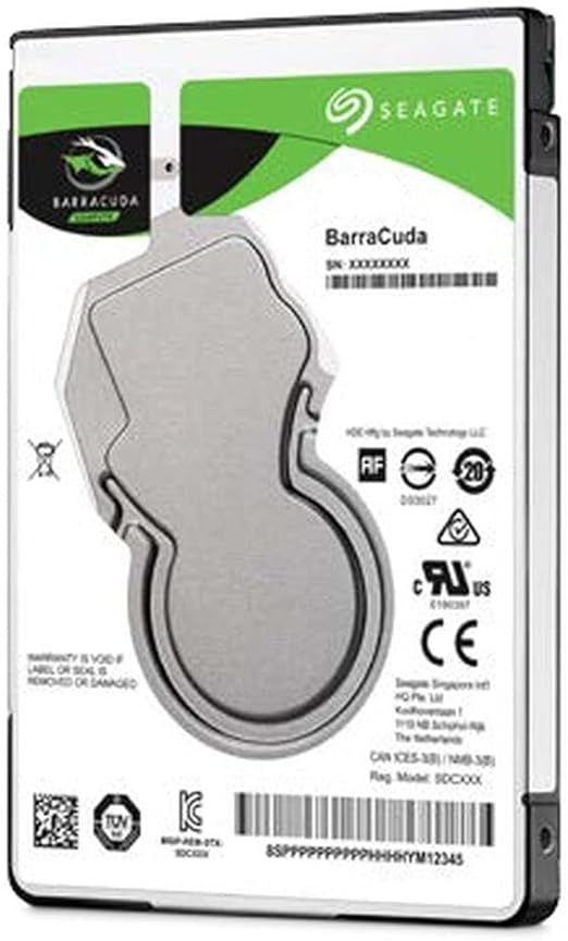 Seagate 500GB BarraCuda Pro 2.5" Hard Drive ST500LM034 (SATA 6Gb/s/128MB/7200 RPM)