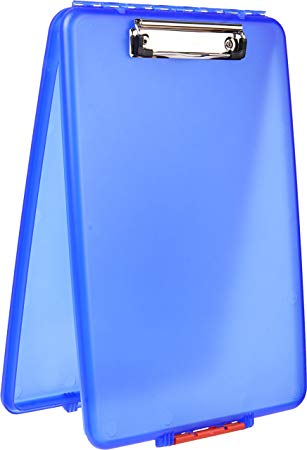 Dexas Slimcase Storage Clipboard, Blue