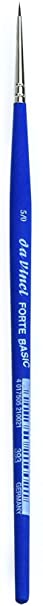 da Vinci 393 Series Forte Basic Round Strong and Stiff Paint Brush, Size 5/0