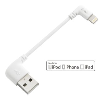 Zeskit Lightning to USB Cable (10cm / 4 inches) - Apple MFi Certified, Reliable Charging and Syncing for iPhone iPad and iPod