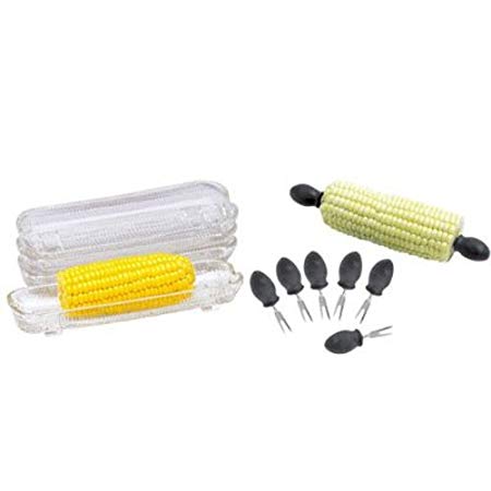 Norpro Corn Dish and Grip EZ Holders Set